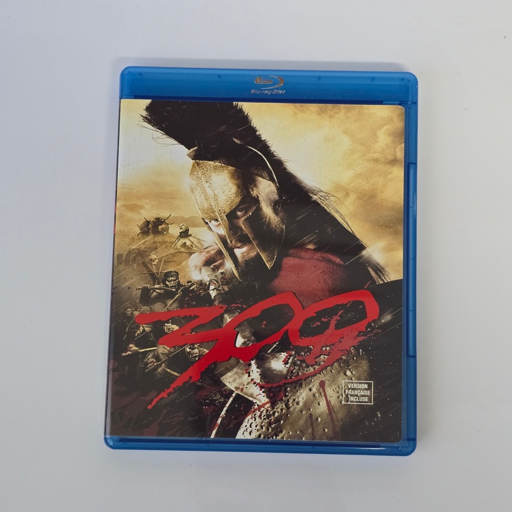 300 Blu-ray Movie ‎ Action Epic Spartan War Film Gerard Butler Rodrigo Santoro